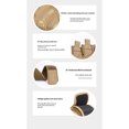 thumbnail image 2 of Guantes Entrenamiento Con Mancuernas Fitness Antideslizantes Accesorios para El (marrón L), 2 of 9