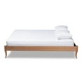 thumbnail image 2 of Baxton Studio Marieke King Size  Ash Brown Finished Wood Bed Frame, 2 of 9