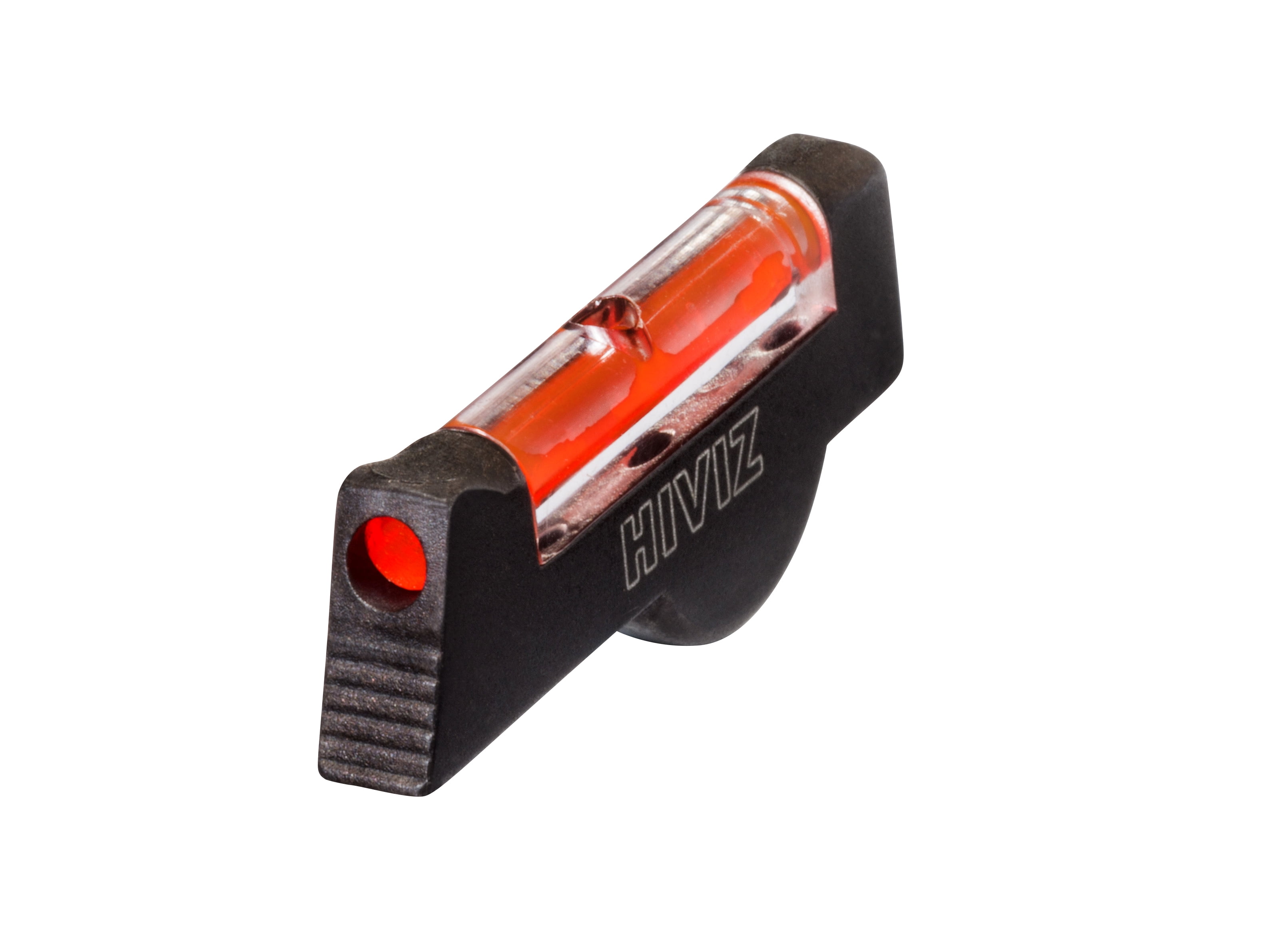 HIVIZ® Overmolded Red Front Sight for Smith & Wesson pinned sight revolvers. Fits 2.5? or longer