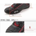 thumbnail image 4 of Botas de moto transpirables para todas las estaciones - Zapatillas de ciclismo de moto unisex,Negro,43, 4 of 18