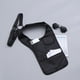 thumbnail image 2 of Bolso de hombro antirrobo oculto para hombre, portátil, para teléfono (hombro derecho, negro), 2 of 7