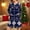 Multicolor#07, variant on Miqool Women Zip Up Robe 3/4 Sleeve Christmas Pajama Housecoat Soft Zipper Front Nightgown Loungewear with Pockets