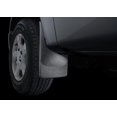 thumbnail image 3 of Fits 2004-2014 Ford F-150 Weathertech Mud Flap 110003 Direct-Fit; Set of 2; Contoured; Without Logo; Black; Thermoplastic; QuickTurn Fastening System, 3 of 3
