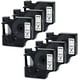 thumbnail image 1 of Recambio de cinta de etiquetas, negro sobre blanco, 1/2 pulgadas X 23 pies, compatible con Dymo Labelmanager 160 280 210D 220P 360D Maker Namotu CZBG-ST189-2, 1 of 7