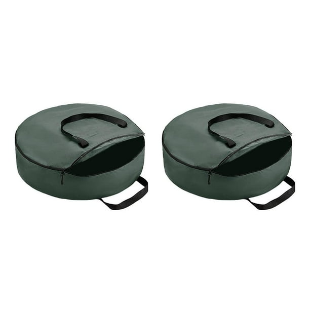Bolsa de almacenamiento Matsuzay Para árbol de Navidad tela Oxford impermeable Verde 60x18cm 2Conjunto
