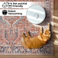 thumbnail image 6 of GLN Rugs Babylon - Indoor, Machine Washable Area Rug 2'x7' Turkish Terra Home Carpet, All Ages, 6 of 8