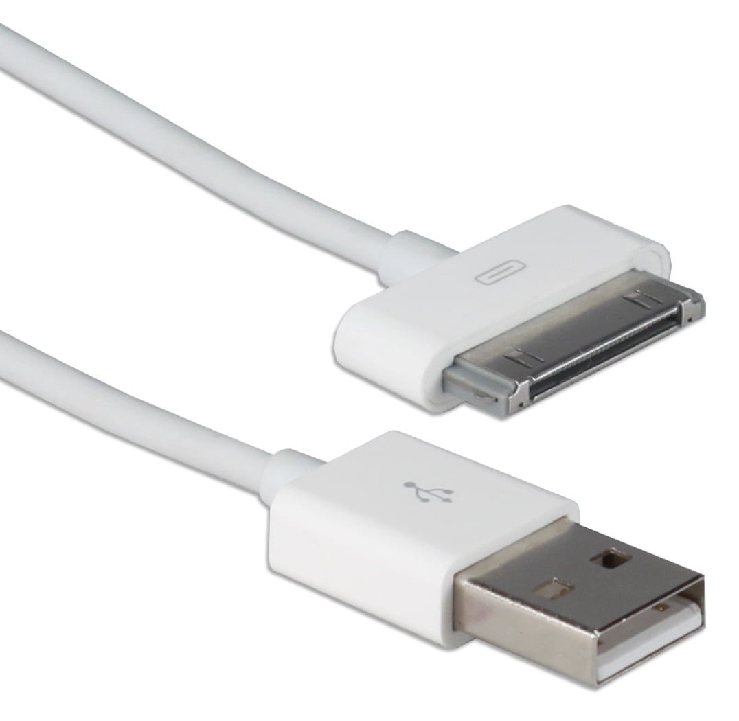 QVS 2 Meter USB Sync 2 1Amp Charger Cable For IPod iPhone IPad 2 3 