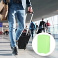 thumbnail image 5 of Unique Bargains Elastic Silk Travel Luggage Cover, Washable Protective Suitcase Protector Bag Green for 28 Inch Wheeled Suitcase, 5 of 5