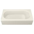 thumbnail image 2 of American Standard Princeton 60 in. Left Hand Drain Rectangular Alcove Bathtub in Linen, 2 of 5