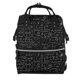 thumbnail image 1 of Fotbe Chemistry Formulas 3 Mochila Maternidad - Lona de Sarga Impermeable, Mochila de Pañales de Gran Capacidad con Múltiples Bolsillos y Correas Ajustables, 1 of 6