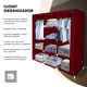 thumbnail image 2 of Closet Ropero Armable 3 Puertas Big Room Organizador Portatil Vino, 2 of 8