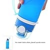 Water Jug Collapsible Water Bottle Silicone Foldable Water Bottles Portable