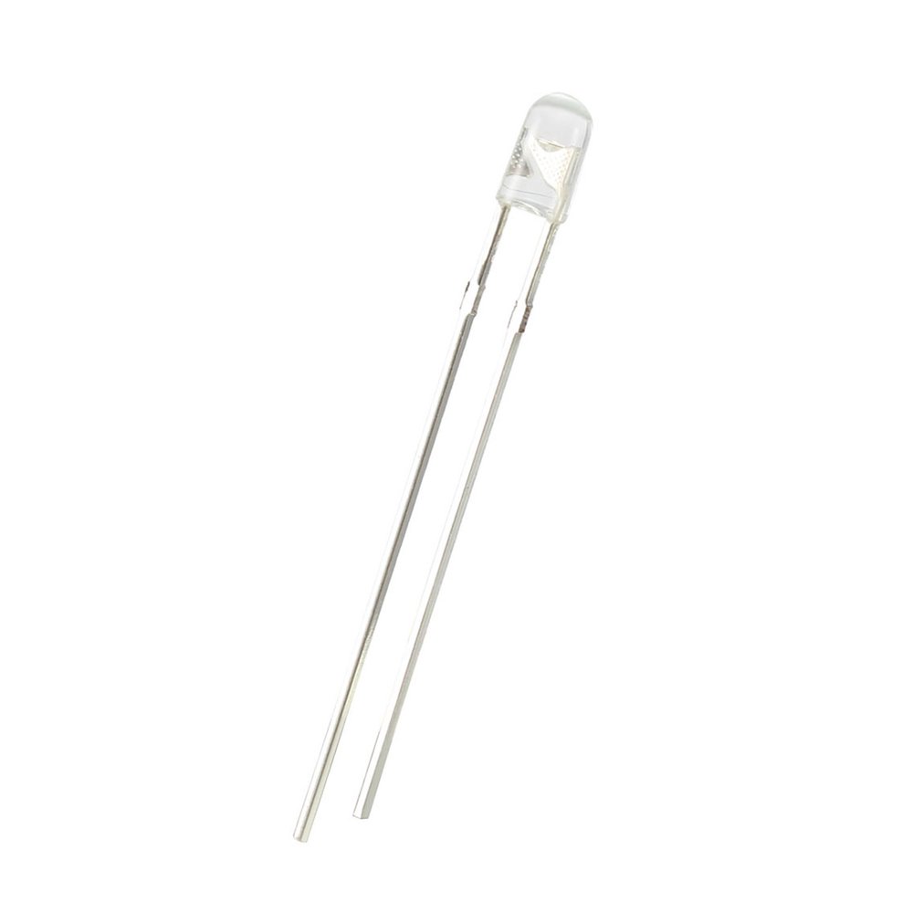 50 Pack Photosensitive Diode Photodiodes Light Sensitive Sensors ,3mm
