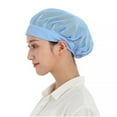 thumbnail image 4 of Cooker Chic Hotel Hair Nets Bundled Hair Food Service Nets Work Wear Cook Hat Cooking Hygienic Cap Chef Cap COFFEE, 4 of 8