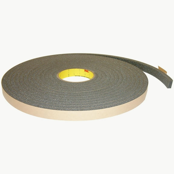 3M Scotch 4300 Series Urethane Foam Tape: 3/8 in. thick x 3/4 in x 9 yds. (Grey)