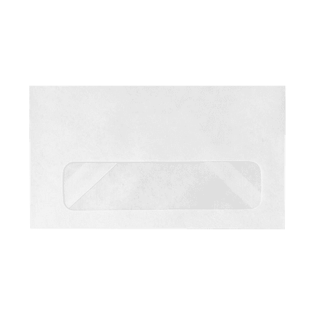 LUXPaper #6 3/4 Regular Envelopes, 3 5/8 x 6 1/2, Bright White, 50/Pack