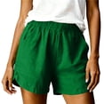 thumbnail image 7 of ByworldtasicNo Boundaries Women's Shorts Lightweight Summer Casual Elastic Waist Comfy Shorts Lounge Beach Bottom Shorts, 7 of 7