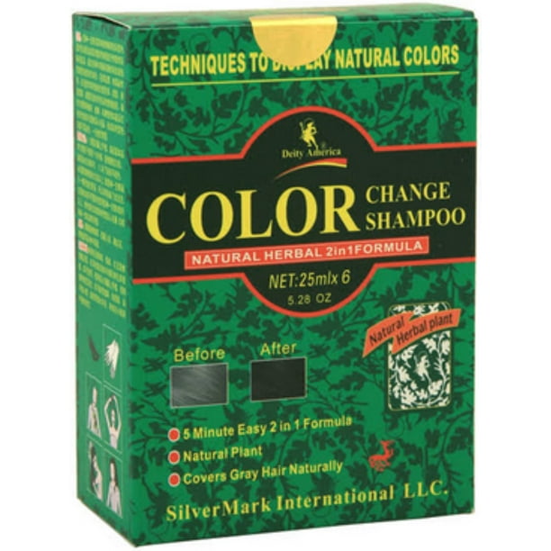 Deity America Color Change Shampoo Black, 5.28 oz (Pack of 2) Walmart