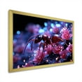 thumbnail image 5 of Designart "Cosmic Antics Of A Celestial Purple Ant" Animals Ant Picture Framed Wall Art Prints, 5 of 5