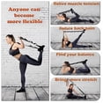 thumbnail image 2 of Trideer Stretching Strap with Loops, Izzila Highly Elastic Stretch Strap with Buckles and Detachable Foot, Gym Stretch Belt, Stretch Belt for Women and Men, Yoga Stretch Strap Stretcher, 2 of 9