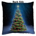 thumbnail image 2 of EREHome Merry Christmas Tree Reversible Mermaid Sequin Pillow Case 16x16 inches, 2 of 3