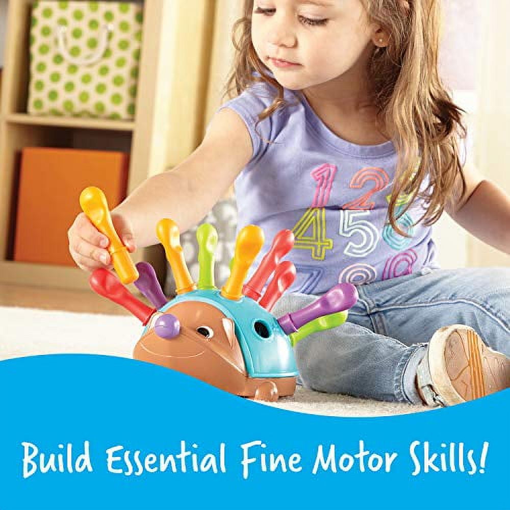 Learning Resources Spike The Fine Motor Hedgehog 14 Pieces Ages 18