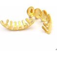 thumbnail image 3 of GHSDFBB 14K Gold Plated Hip Hop Teeth Grillz Top & Bottom Grill SetNEW!!, 3 of 7