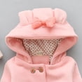 thumbnail image 2 of INFANTS & TODDLER GIRLS HOODED WOOLEN COAT, 2 of 5