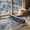 Indigo Frosted-35.4 x 157.4, variant on Window Film Indigo Rainbow 17.5 x 78.7 Decorative Stained Glass Use for Home Rooms