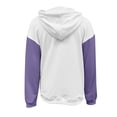 thumbnail image 3 of Mercatoo Girls Color 𝐁lock Hoodies Long Sleeve Cute 𝐏reppy Lightweight Pullover Sweatshirt with Pocket Cotton Loose Solid Tops, 3 of 7