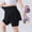 Black, variant on Women Plus Size Yoga Short Skirt High Waisted Golf Skirts With Pockets Outdoor Casual Athletic Shorts