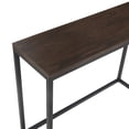 thumbnail image 2 of Yukon Walnut and Black Metal Counter Bar Set, 2 of 12