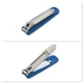 thumbnail image 5 of Unique Bargains 1 Set Durable Splash-Proof Nail Clippers Kit Toenail Clippers Blue, 5 of 7