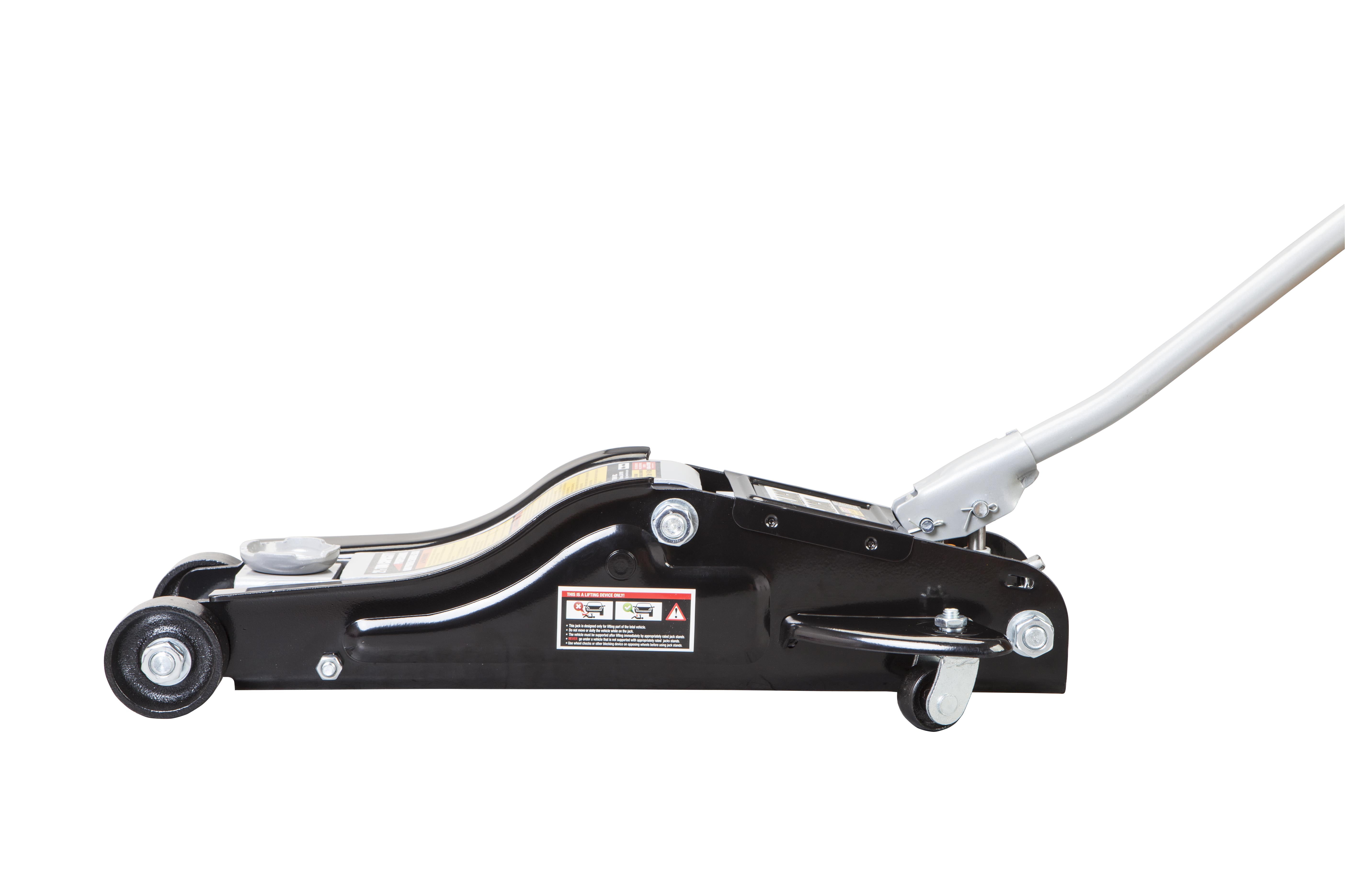 Beschuldiging Agrarisch Draad Black Jack 2.5 Ton Low Profile Floor Jack Black/Silver, T825010W -  Walmart.com