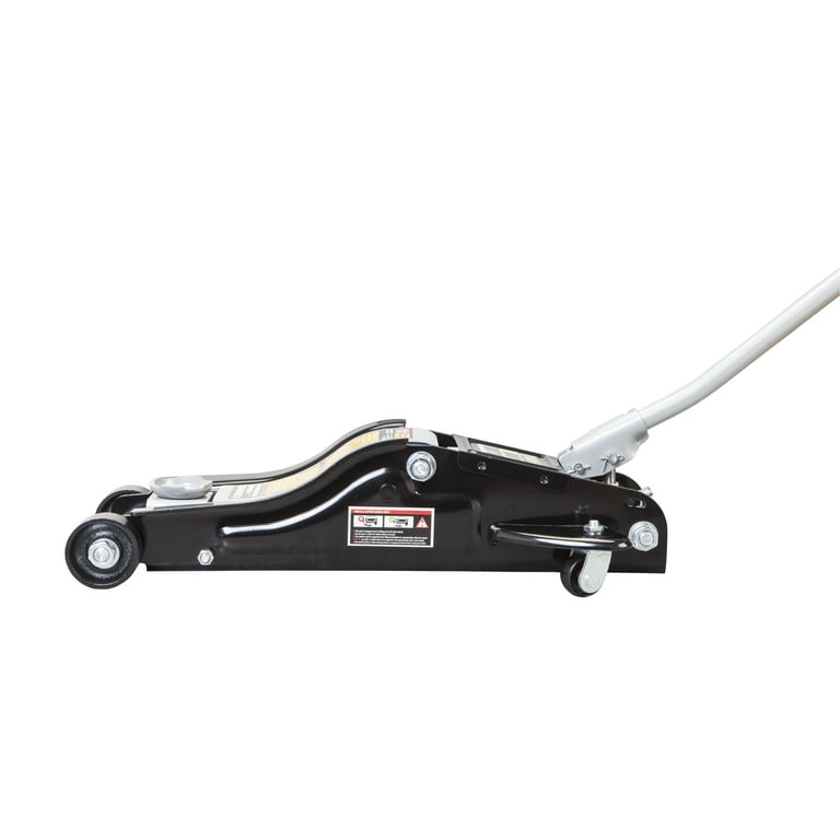 Black Jack T825010W Low Profile Floor Jack Black/Silver with