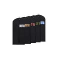 thumbnail image 1 of Protector de Ropa Colgante, Fundas para Ropa Anti-Polvo y Transpirable, Bolsas de Ropa Colgante, Portatraje Bolsas Cubrepolvos para Vestidos, Trajes, Faldas, Abrigos, Negro, 1 of 4