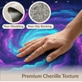 thumbnail image 6 of ODIKA Nebula Swirling Cosmic Meteorite Motif Planetary Large Galaxy Refined Structured for Great Room, Indoor Open Concept, Living Low Profile Flatwoven, 6 of 7