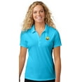 thumbnail image 1 of Womens Laughing Tears Emoji LMFAO Polo Shirt, 3XL Atomic Blue, 1 of 5