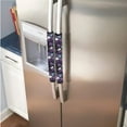 thumbnail image 2 of SEANATIVE 6 Pieces Refrigerator Door Handle Covers Washable Kitchen Appliances Handle Protector Wear and Tear Prevention Home Kitchen Accessories, Ghost Pumpkin Halloween Decor Black Trick or Treat, 2 of 7