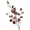 Red, variant on 6Pcs Red Artificial Eucalyptus Stems Leaves Tall 34" Fall Eucalyptus Branches for Decoration Floral Arrangement Decoration, Faux Branches for Vase Artificial Plant Farmhouse Indoor Home Wine Decor