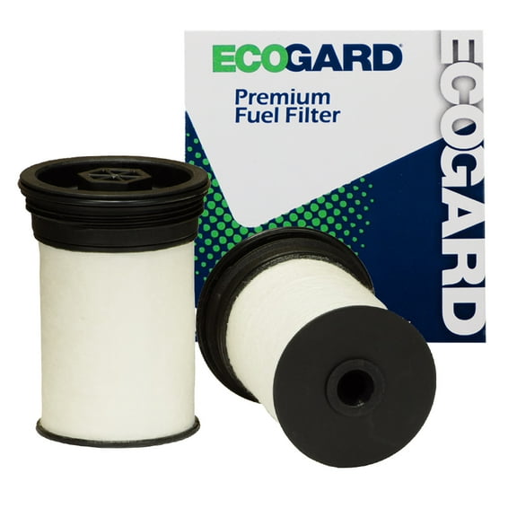 ECOGARD XF10505 Premium Diesel Fuel Filter (Set of 2) Fits Chevrolet Colorado 2.8L DIESEL 2016-2021 | GMC Canyon 2.8L DIESEL 2016-2020