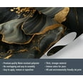 thumbnail image 4 of Black Gold Flowers Wall Mural, Luxury Black Gold Marble Mural Wallpaper, Nordic Modern Luxury Art Large Wallpaper For Bedroom Living Room Dining Room 59"W x 39.4"H (Not Peel and Stick), 4 of 6