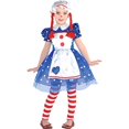 thumbnail image 2 of amscan Girls Rag Dolly Costume- Small (4-6), 2 of 2