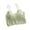 Green, variant on Woman Bra Women Ladies Fashion Comfortable Breathable No Underwire Lace Bra Woman Underwear V-Neck Seamless Bra Feature Hook and Eye Closure Wire-Free Bra Style Y-601 , Beige One Size