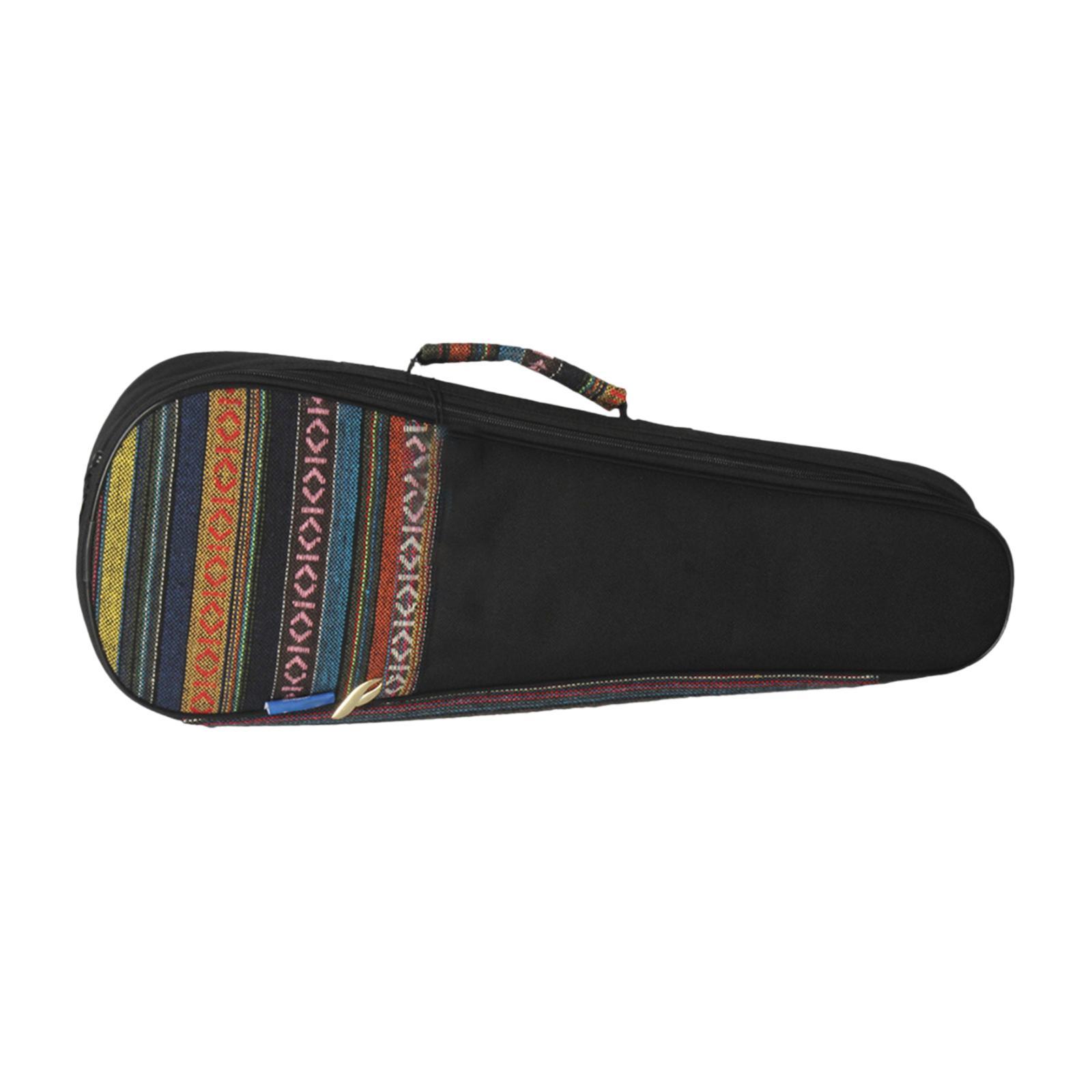 Ukulele Case Protective Bag Music Accessory with an Adjustable Shoulder Strap for Musicians School Performances