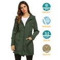 thumbnail image 2 of Chubasquero LOMON para mujer, plegable, ligero e impermeable, 2 of 7