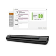 Ambir TravelScan Pro 600 Simplex Document Scanner with AmbirScan Receipt Software for Windows PC…