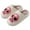 Pink, variant on Spooky Slides Slippers for Women Men Skull Fuzzy Slippers House Shoes for Indoor Outdoor