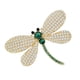 thumbnail image 5 of Broche de libélula, Pin de Animal, decoración, broches de diamantes de imitación de estilo Vintage, Pin de solapa para regalos, sombrero de mujer,, 5 of 9