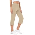 thumbnail image 7 of Lzobxe Womens Capri Pants Casual Loose Summer Wide Leg with Drawstring,Size S-2XL, 7 of 7